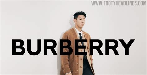 son heung min burberry|Meet Our New Burberry Ambassador .